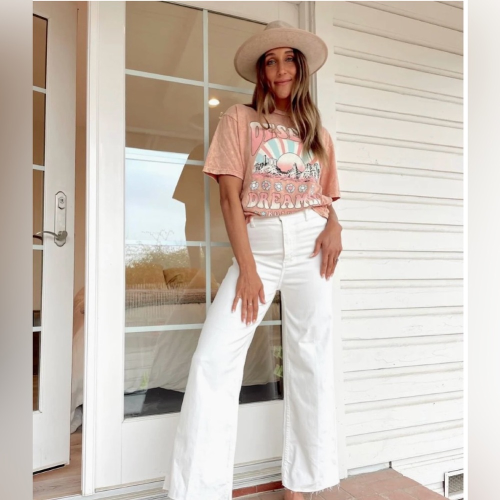 Oat New York light Grey Wide-Leg Pants